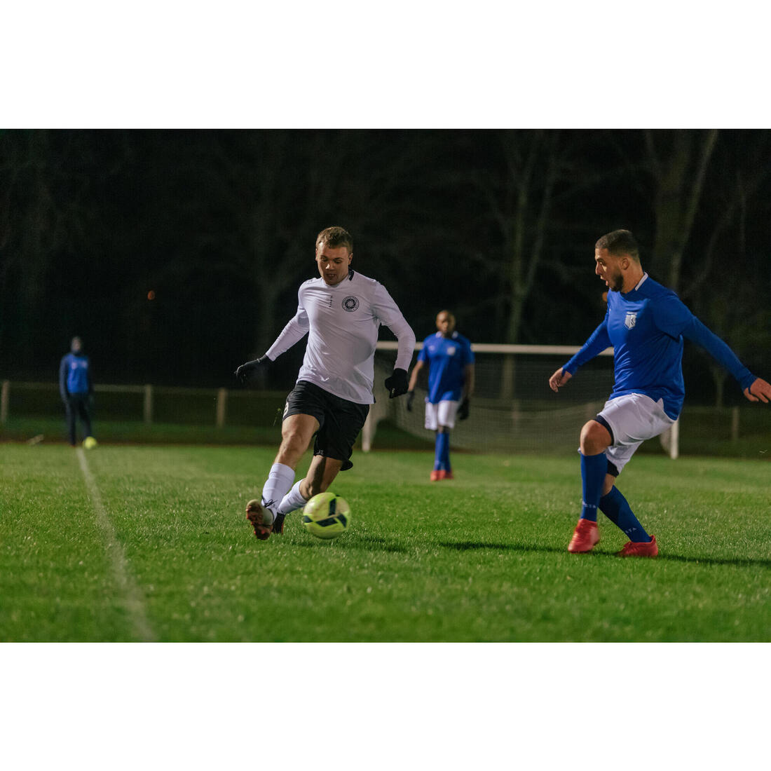 Sous-maillot de foot thermique seamless manches longues mixte, Keepdry