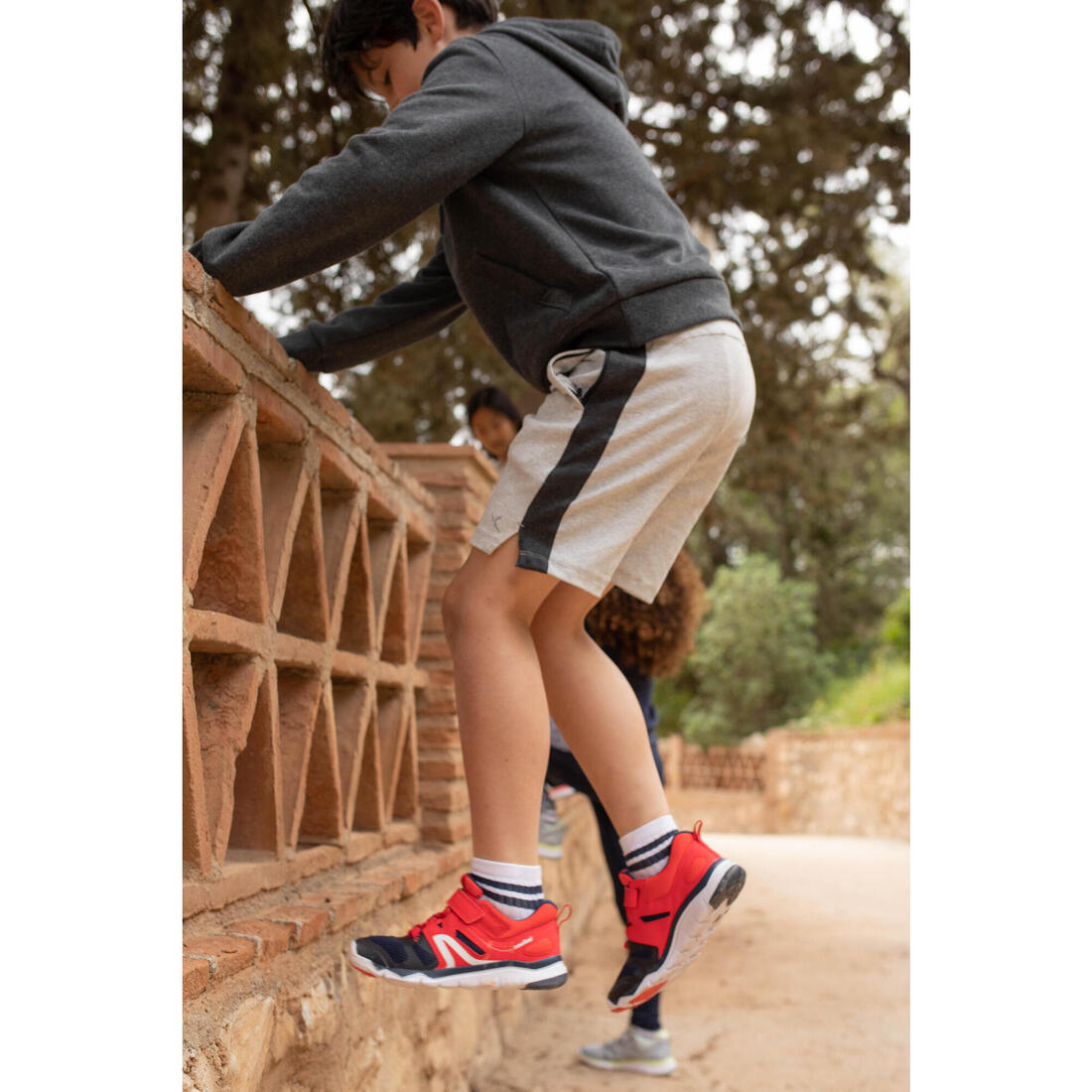 Sweat à capuche coton enfant imprimé