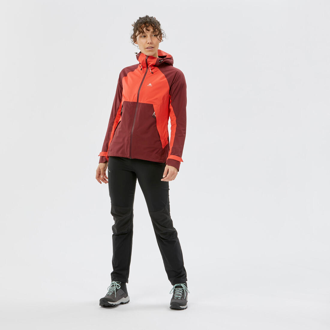 Veste imperméable de randonnée montagne - MH500 Femme