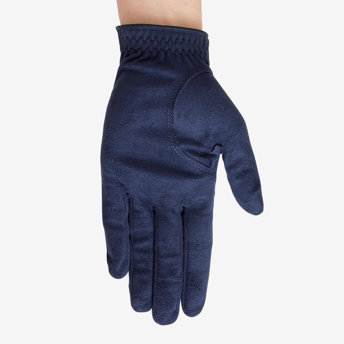 Paire de gants golf pluie femme, RW bleu marine
