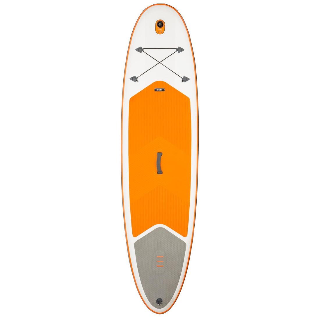 Aileron standard rail glissière stand up paddle gonflable noir