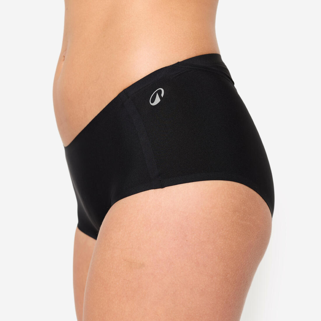 Boxer effet seonde peau Femme - Rouge acajou