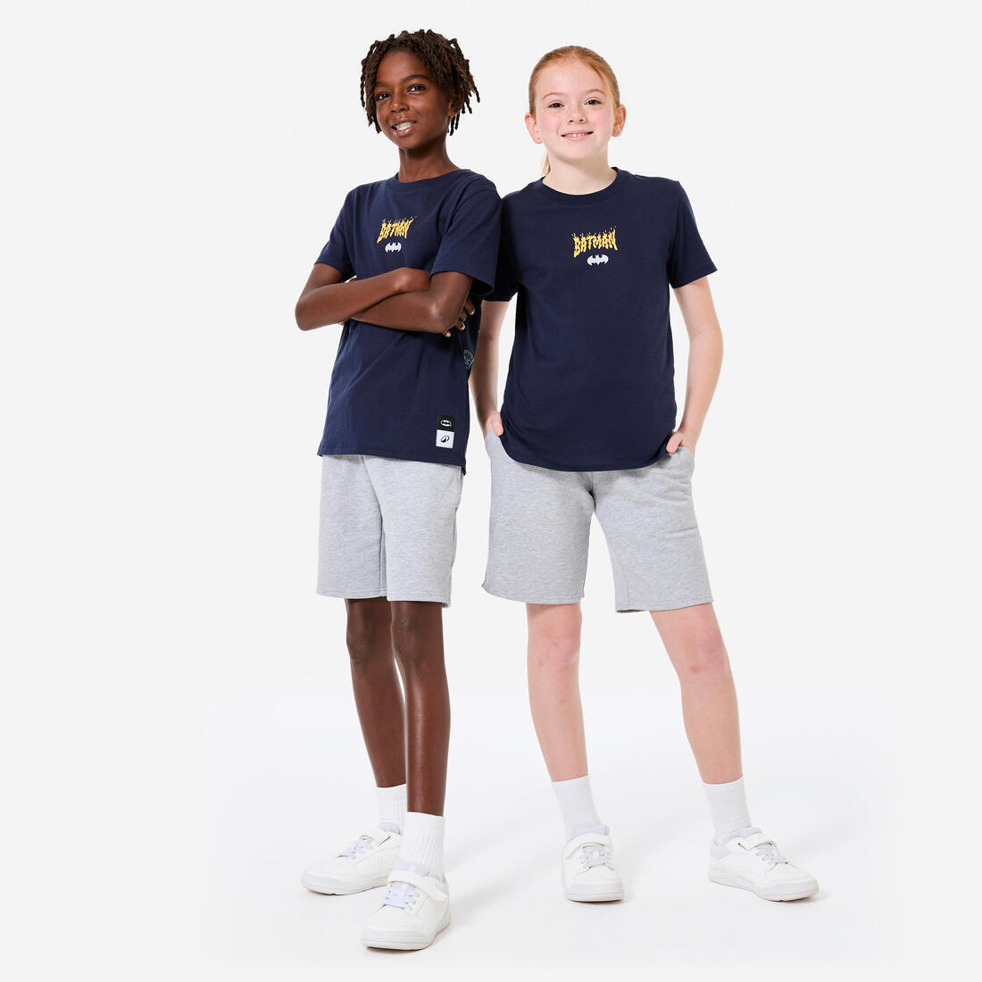 Short multisport coton enfant mixte