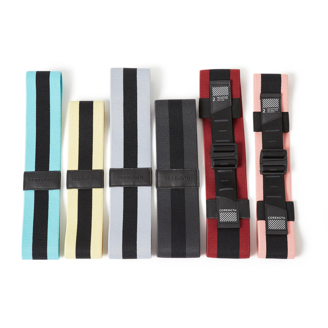 Élastique de musculation fessiers 22kg 31cm - Glute band difficile