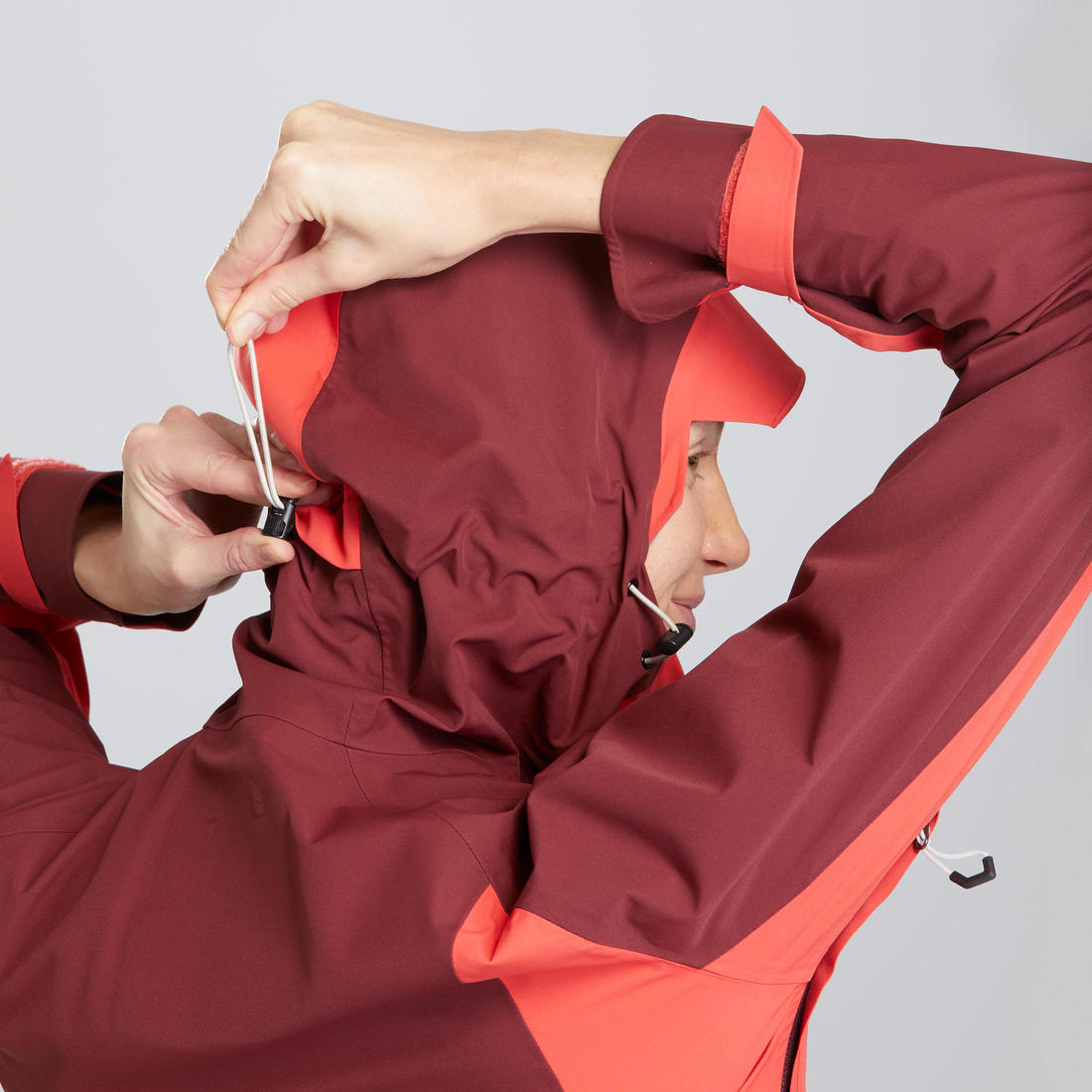 Veste imperméable de randonnée montagne - MH500 Femme