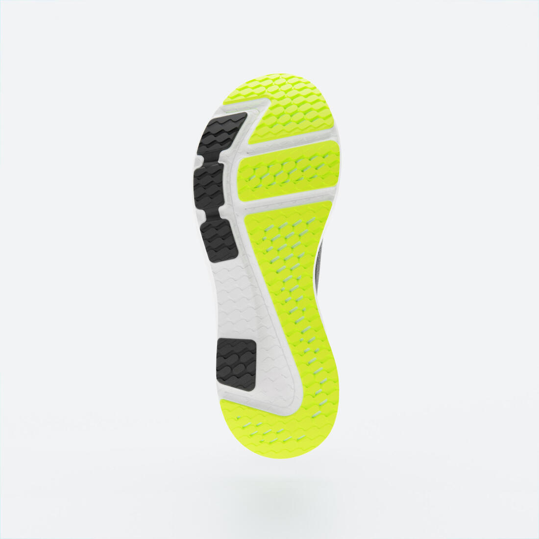 Chaussure de running homme kiprun ks500 2 noir jaune