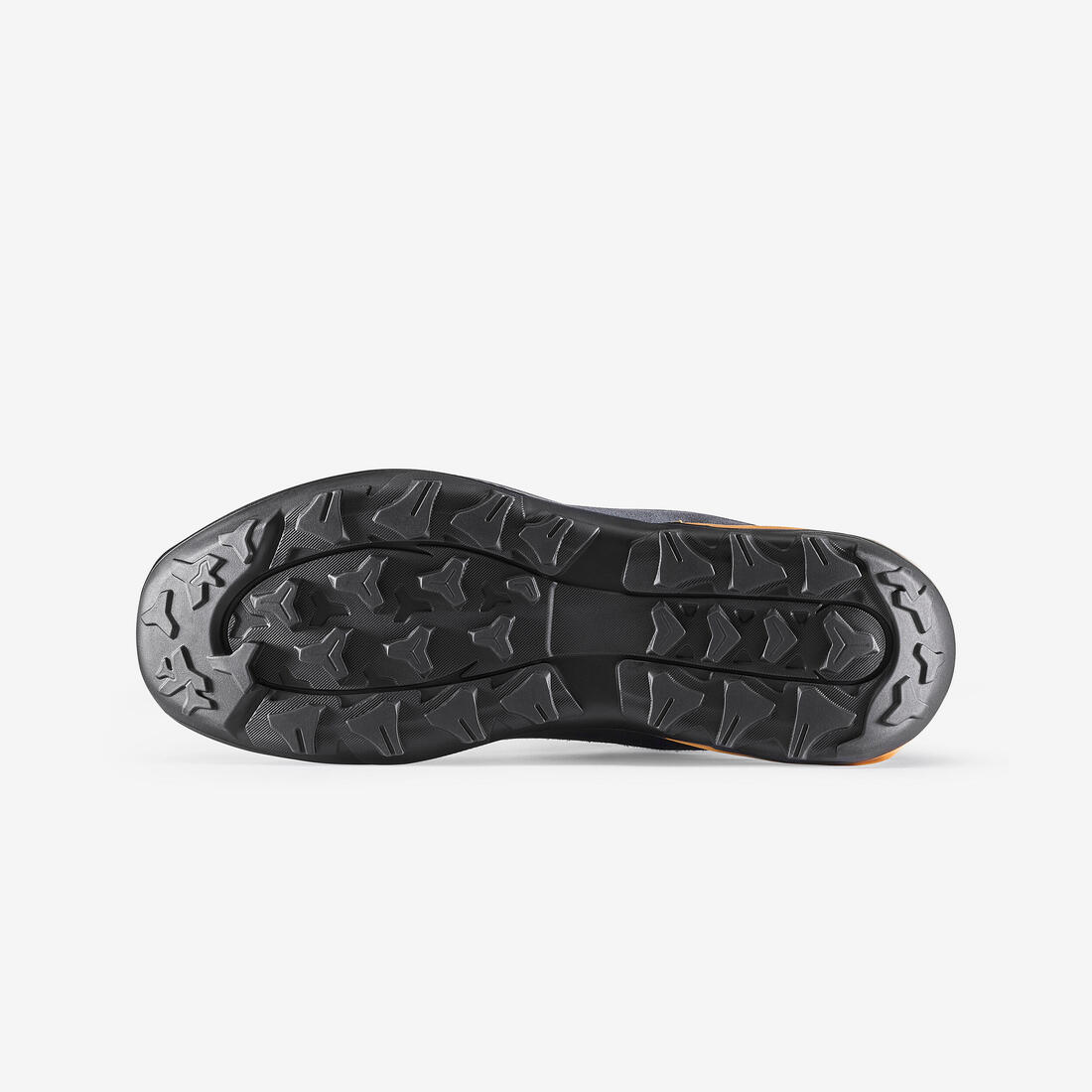 Chaussures hautes trekking cuir - mt100 - homme