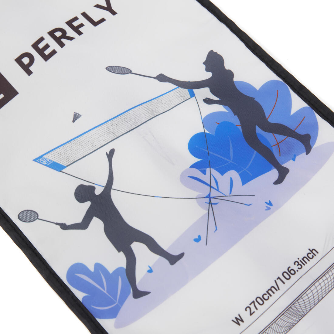 Filet de Badminton Portable Easy Net Discover V2 - Bleu Pacifique