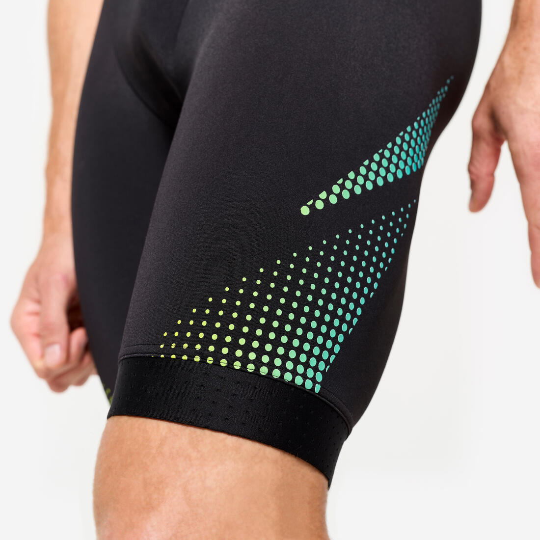 Jammer de Natation - Fiti - Noir - Hexagone