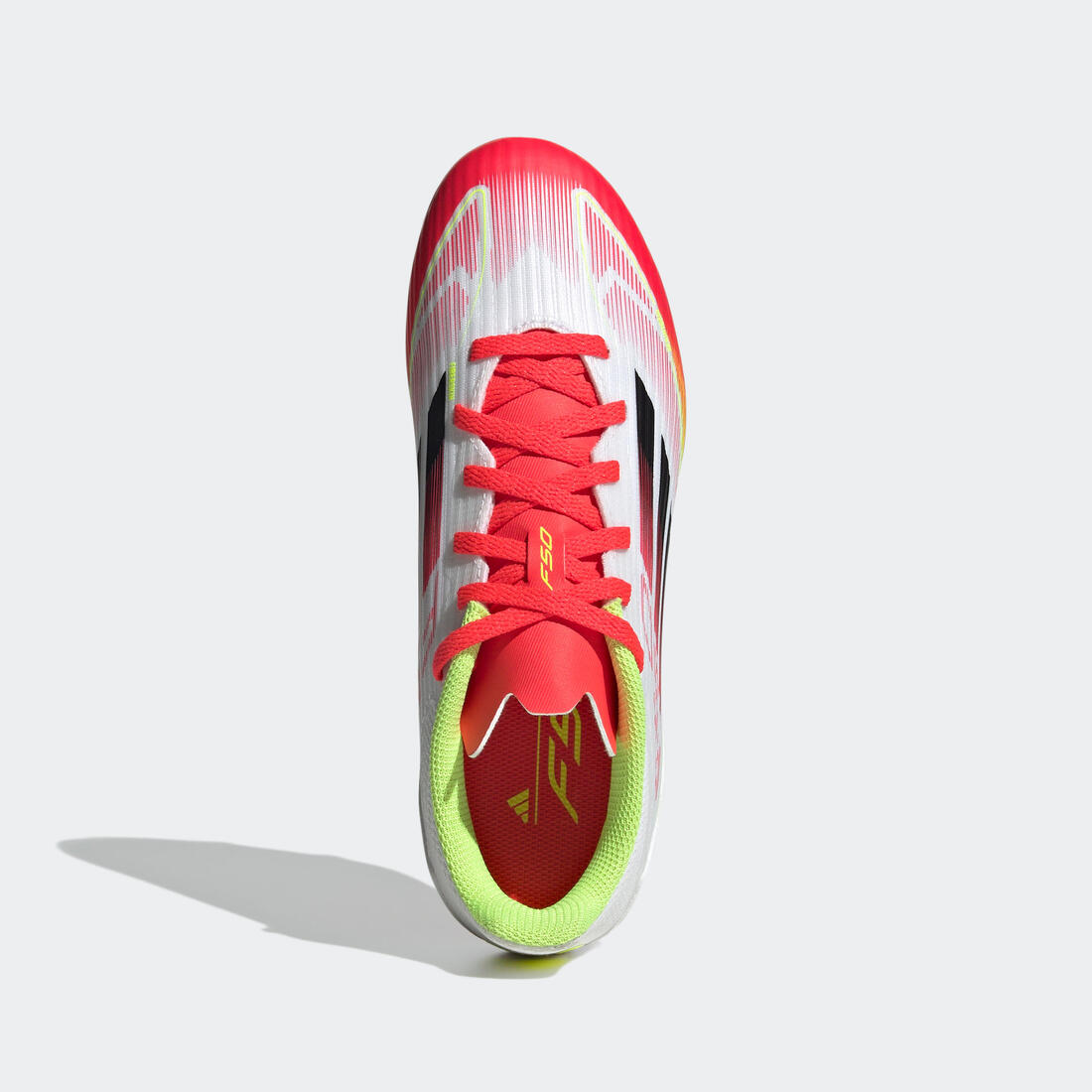 Chaussure F50 League FG/MG Enfant Blanche