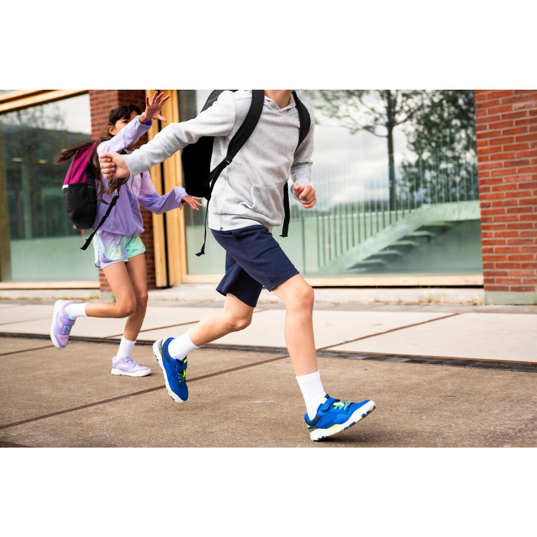 Short multisport coton enfant mixte