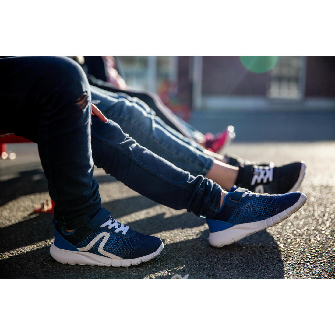 Chaussures enfant à scratch légères - soft 140