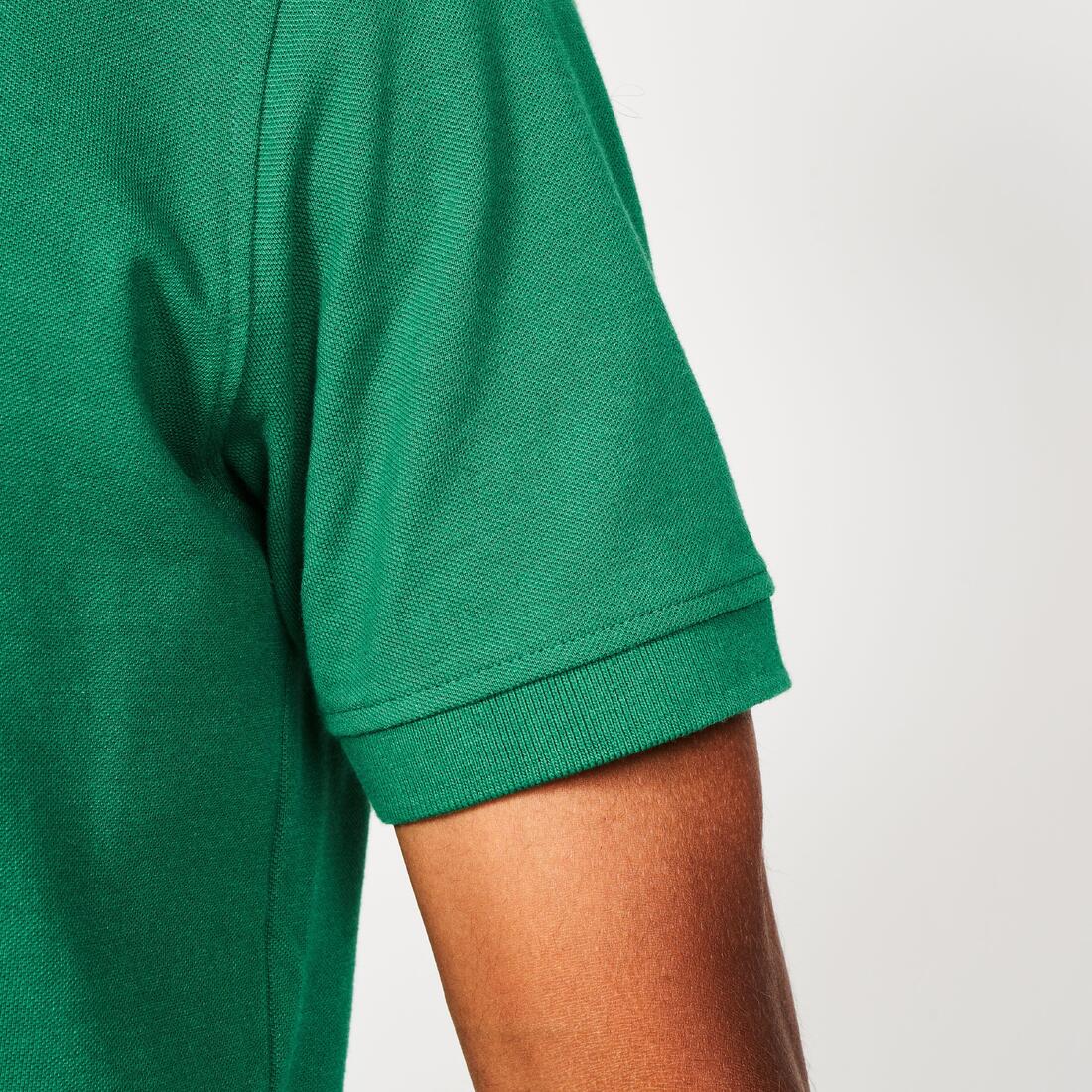 Polo de golf en coton polyester manches courtes homme, MW500
