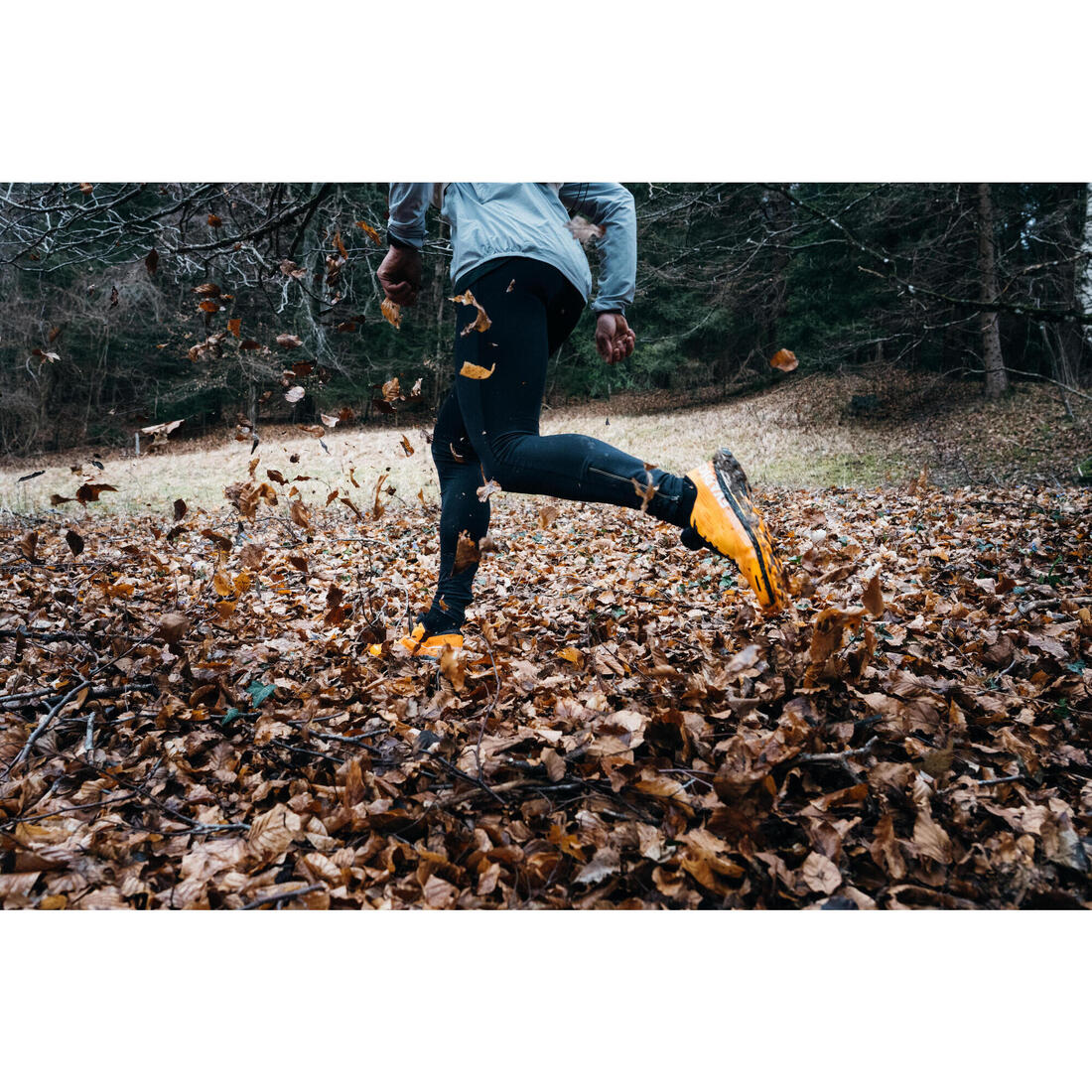 Chaussures de running trail homme, Kiprun race ultra mango, orange