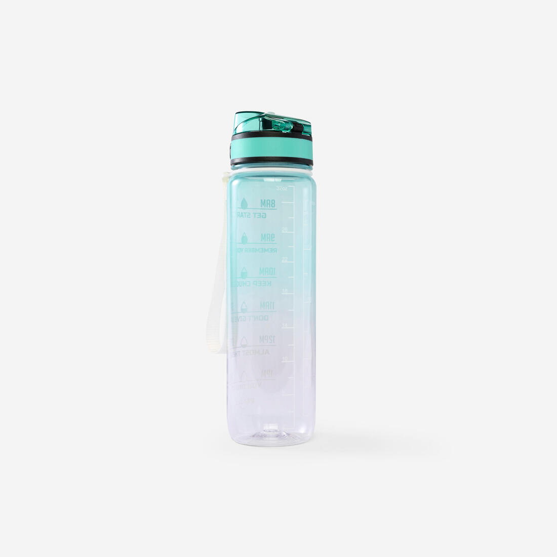 Gourde de fitness motivation 1 litre