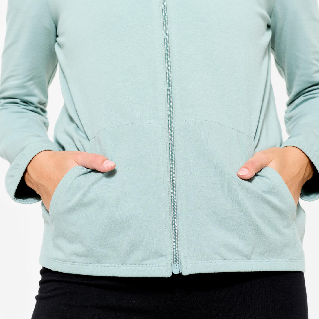 Sweat Zippé Fitness Femme - 100