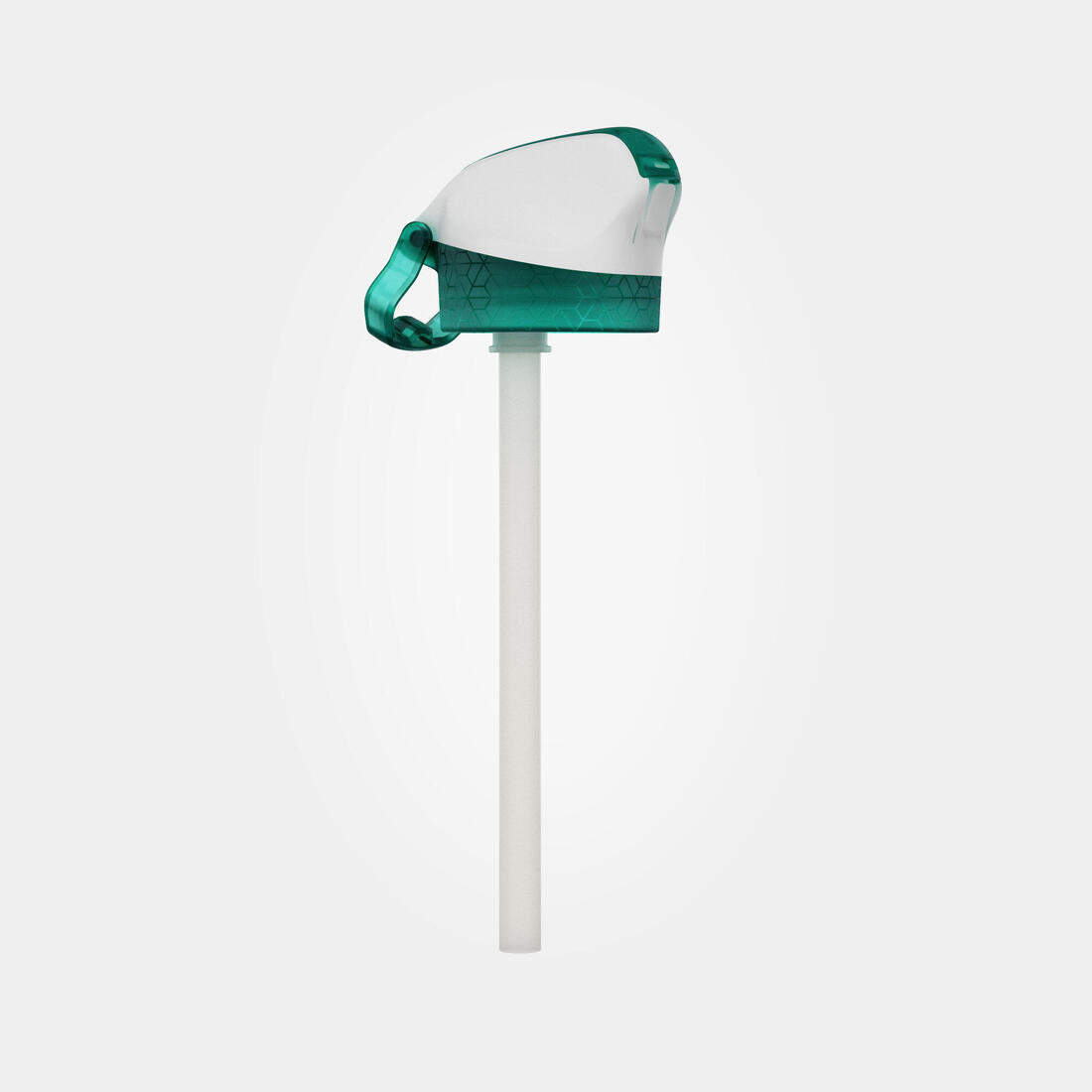 Gourde alu enfant 0,6L, bouchon instantané, pipette et paille, en alu recyclé