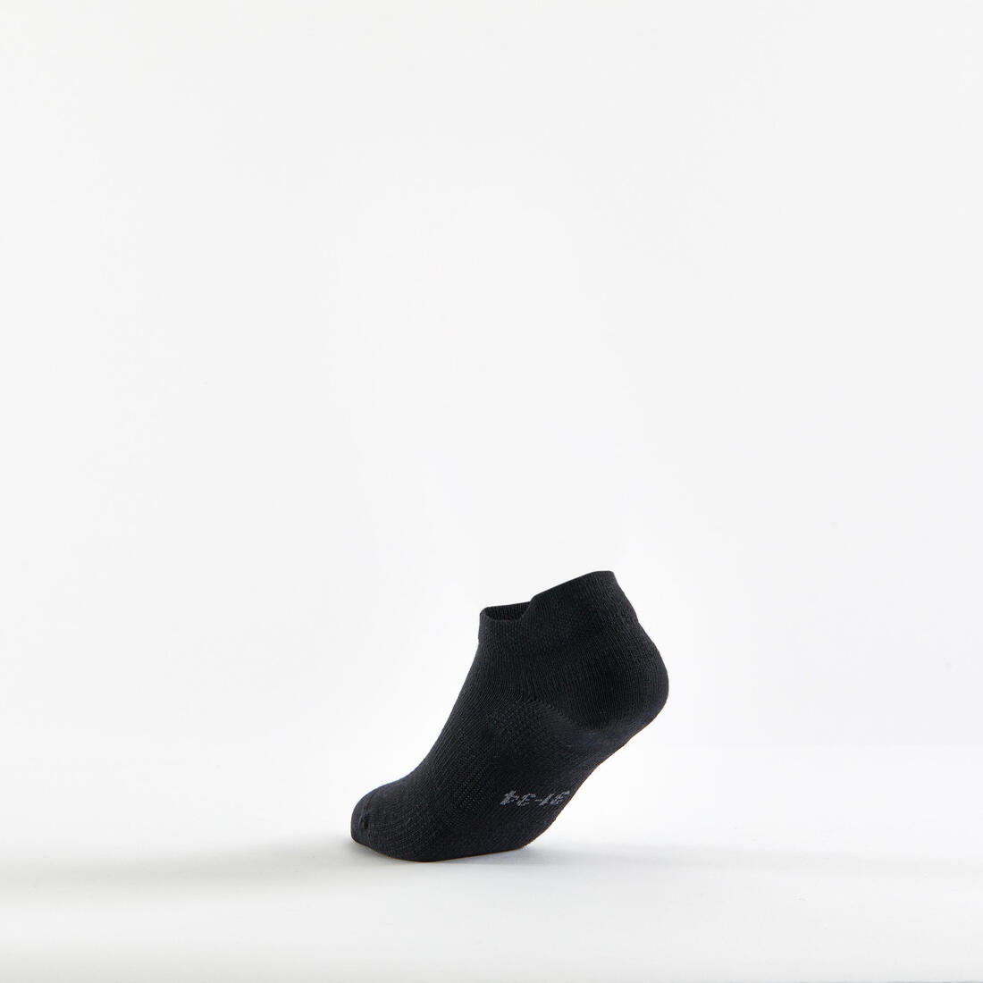 CHAUSSETTES TENNIS ENFANT BASSES ARTENGO RS 160 GRIS LOT DE 3