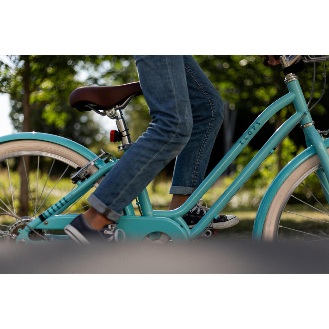 VELO VILLE ENFANT BTWIN 500 24 POUCES 9-12 ANS