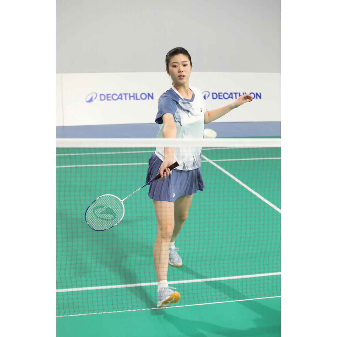 Raquette de Badminton Adulte BR Sensation 530 - Blanc