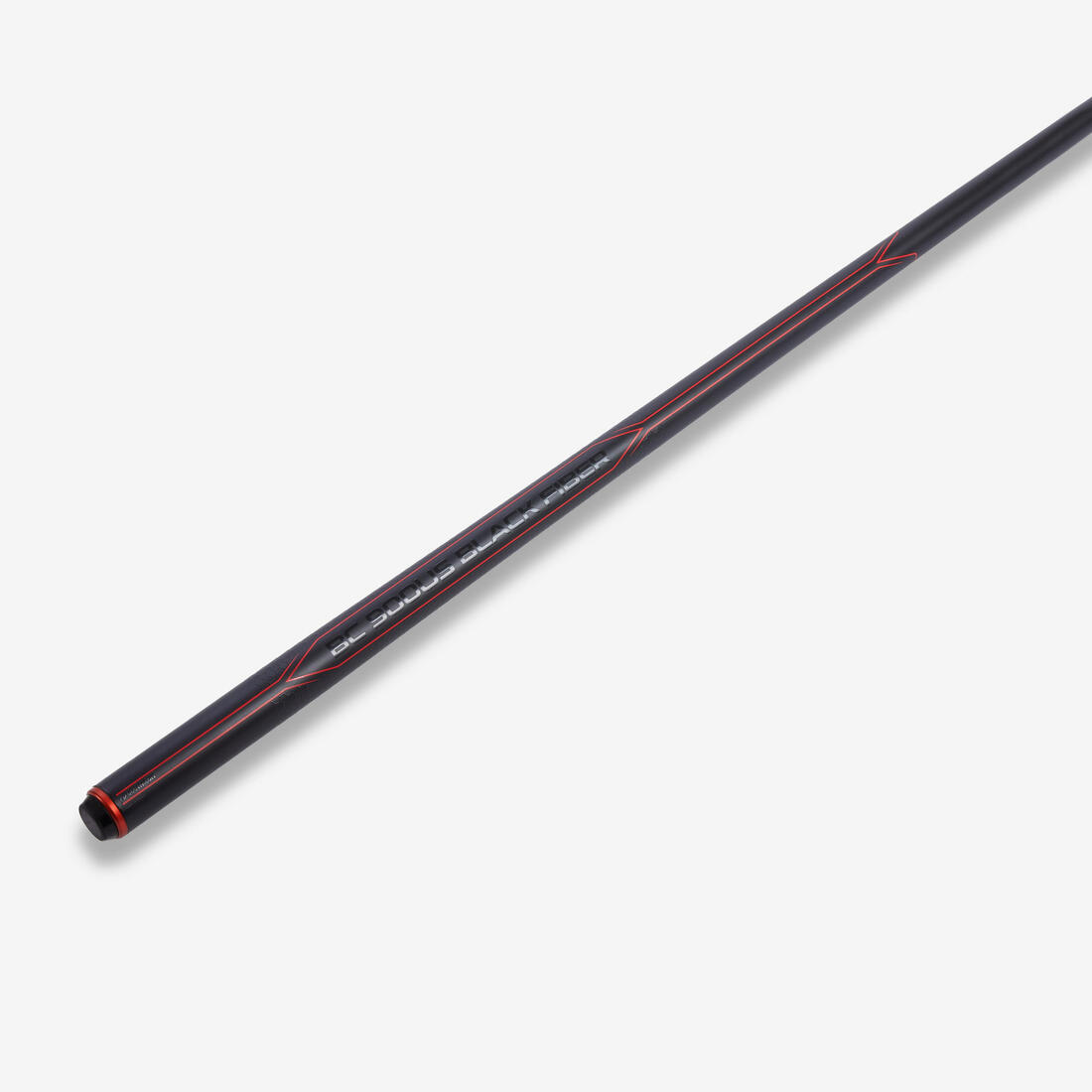 QUEUE DE BILLARD AMERICAIN BC 900 BLACK FIBER, en 1 partie en fibre, 13 mm
