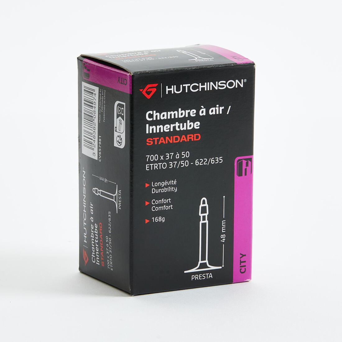 CHAMBRE A AIR 700x37-50 PRESTA 48MM HUTCHINSON