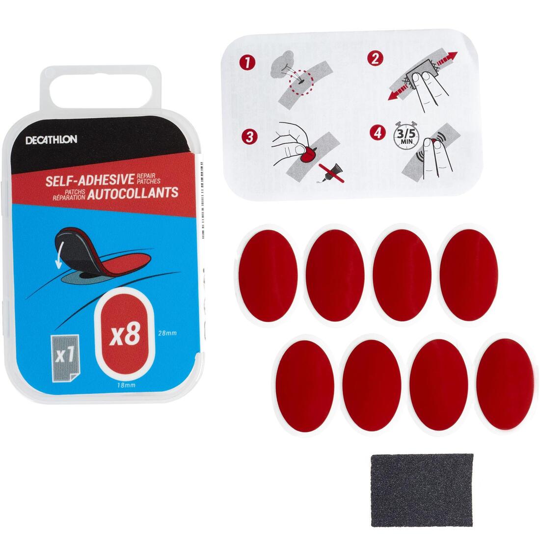 Kit de patchs autocollants réparation chambre à air
