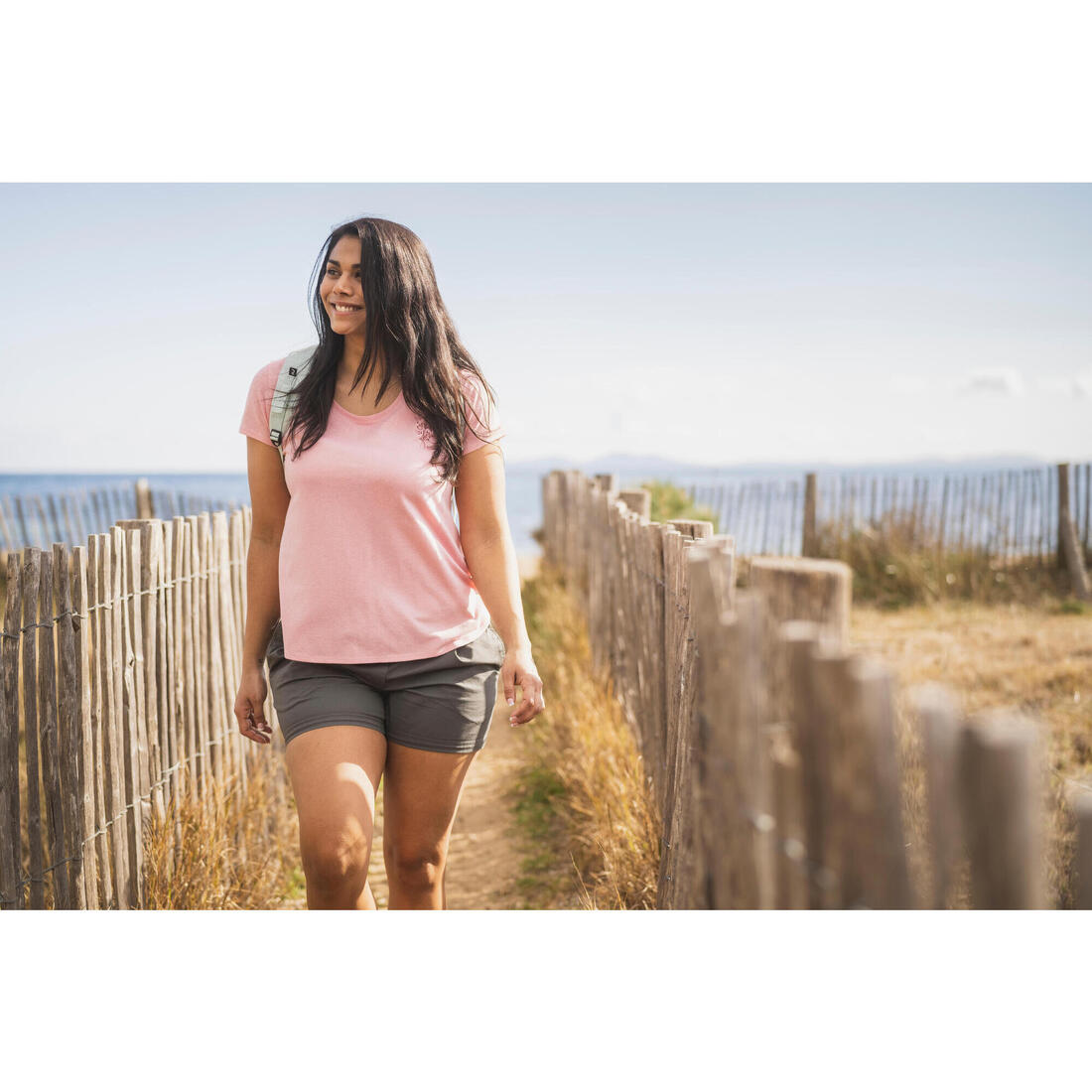 T-shirt de randonnée - NH500 - Femme
