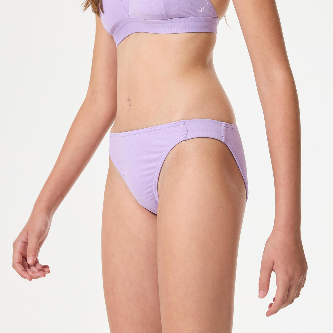 Bas de maillot de bain lurex surf fille, Bruna
