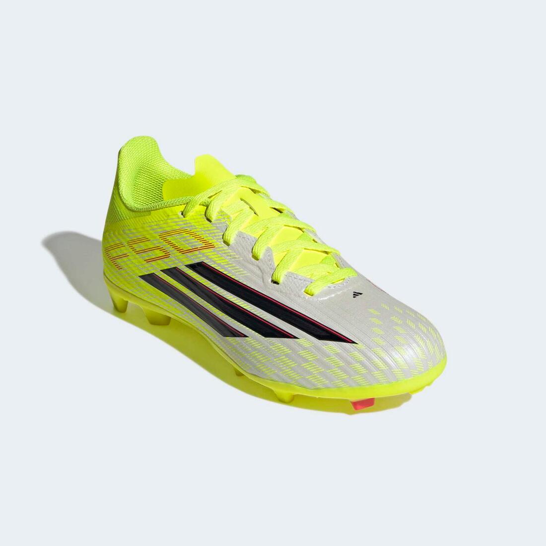 Chaussure F50 League FG/MG Enfant Jaune