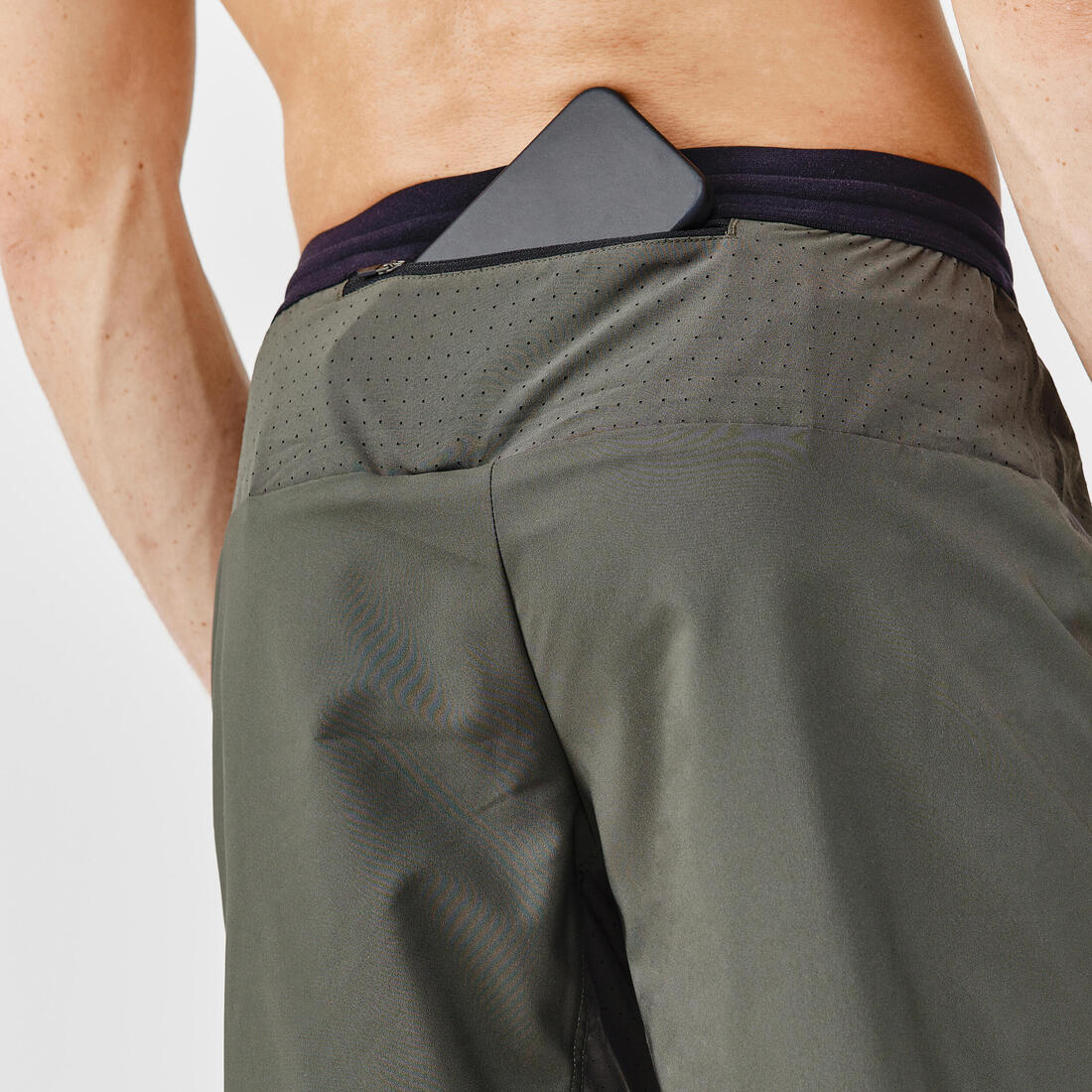 Short de running homme - kiprun run 500 dry