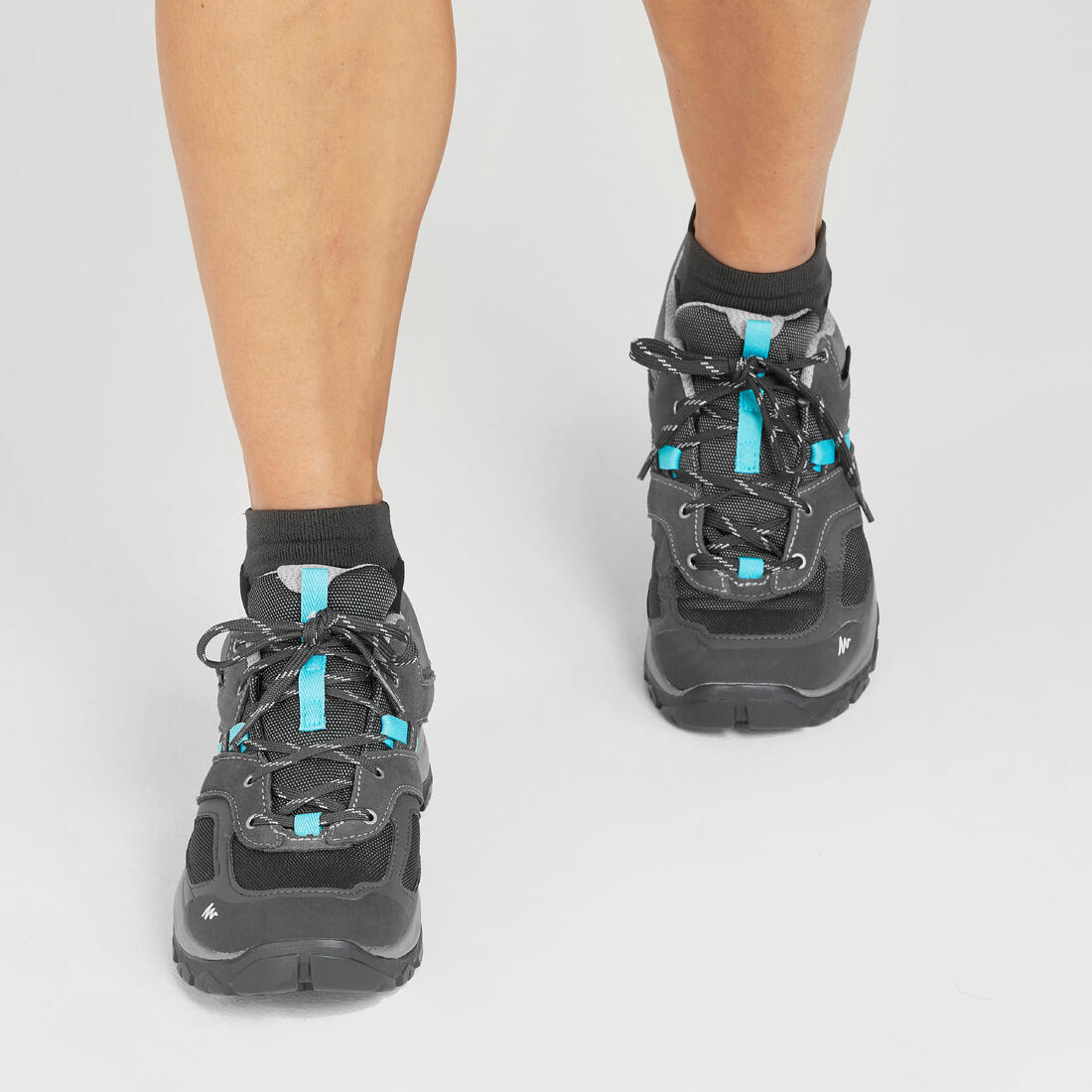 Chaussures imperméables de randonnée montagne - MH100 - Femme