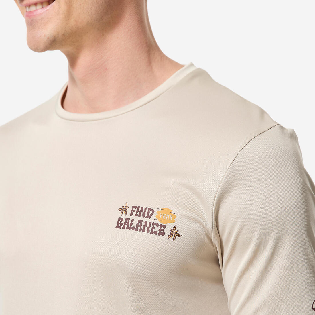 Tee shirt anti uv manches courtes homme - print