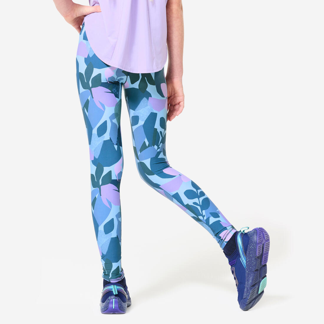 Legging Ultra Léger pour Fille - Bleu Foncé