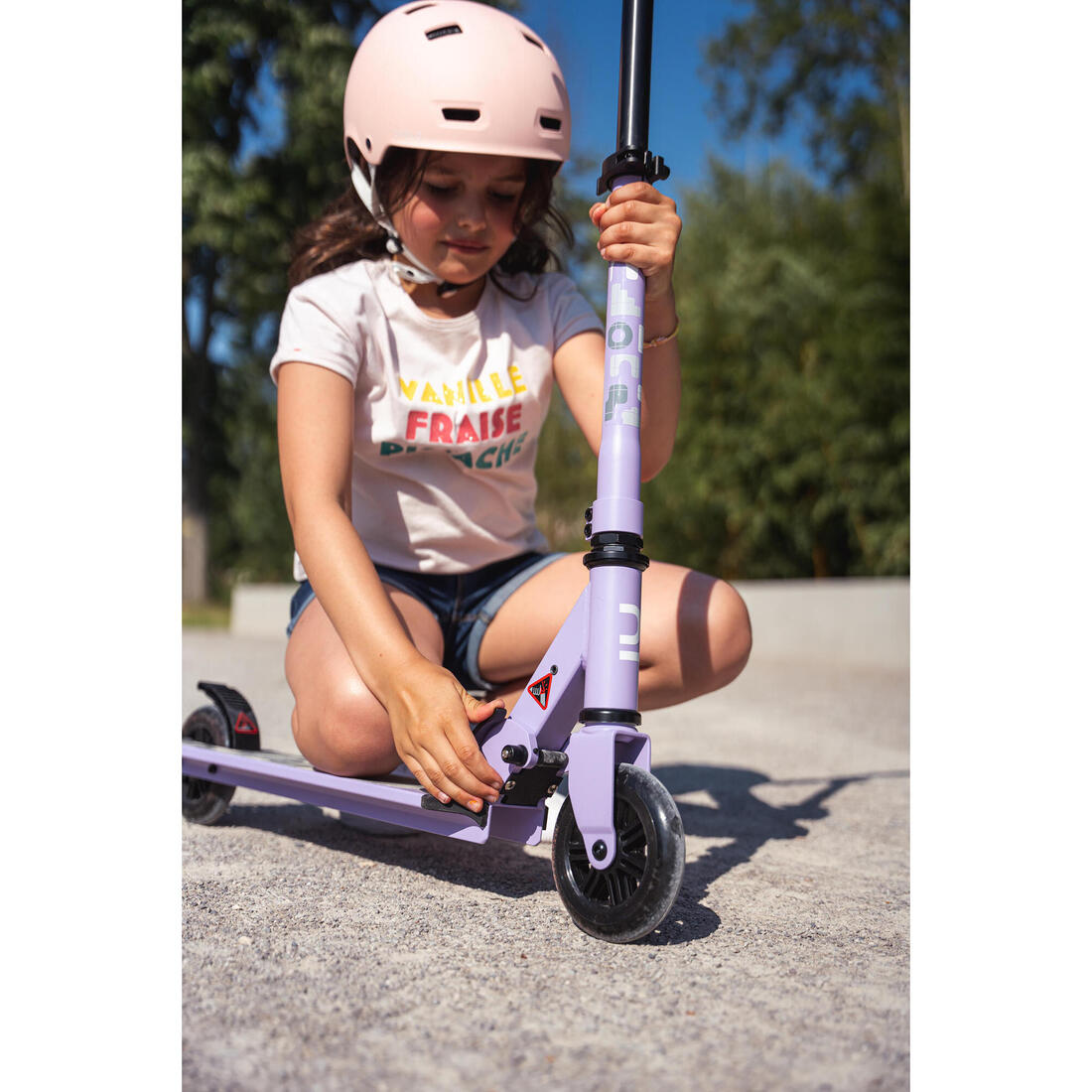 Trottinette enfant MID1 Galaxy Blue