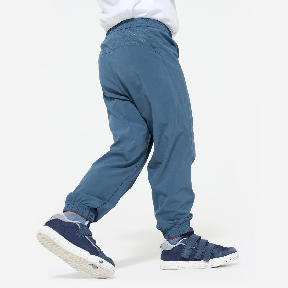Pantalon de Survêtement Multisports Respirant Léger Mixte pour Enfant - Bleu
