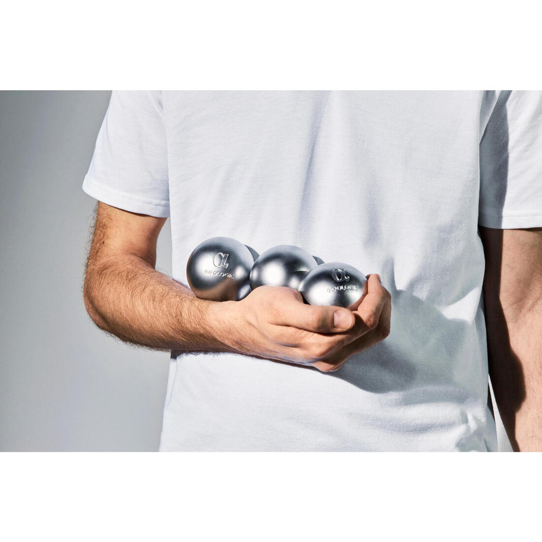 3 boules de pétanque homologuées compétition dures ALPHA