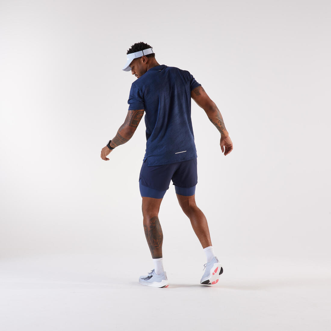 Chaussures de Running Homme, Kiprun KD900 light blanc et