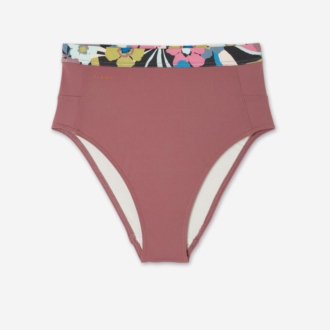 Bas de maillot culotte taille haute surf Femme - Rosa
