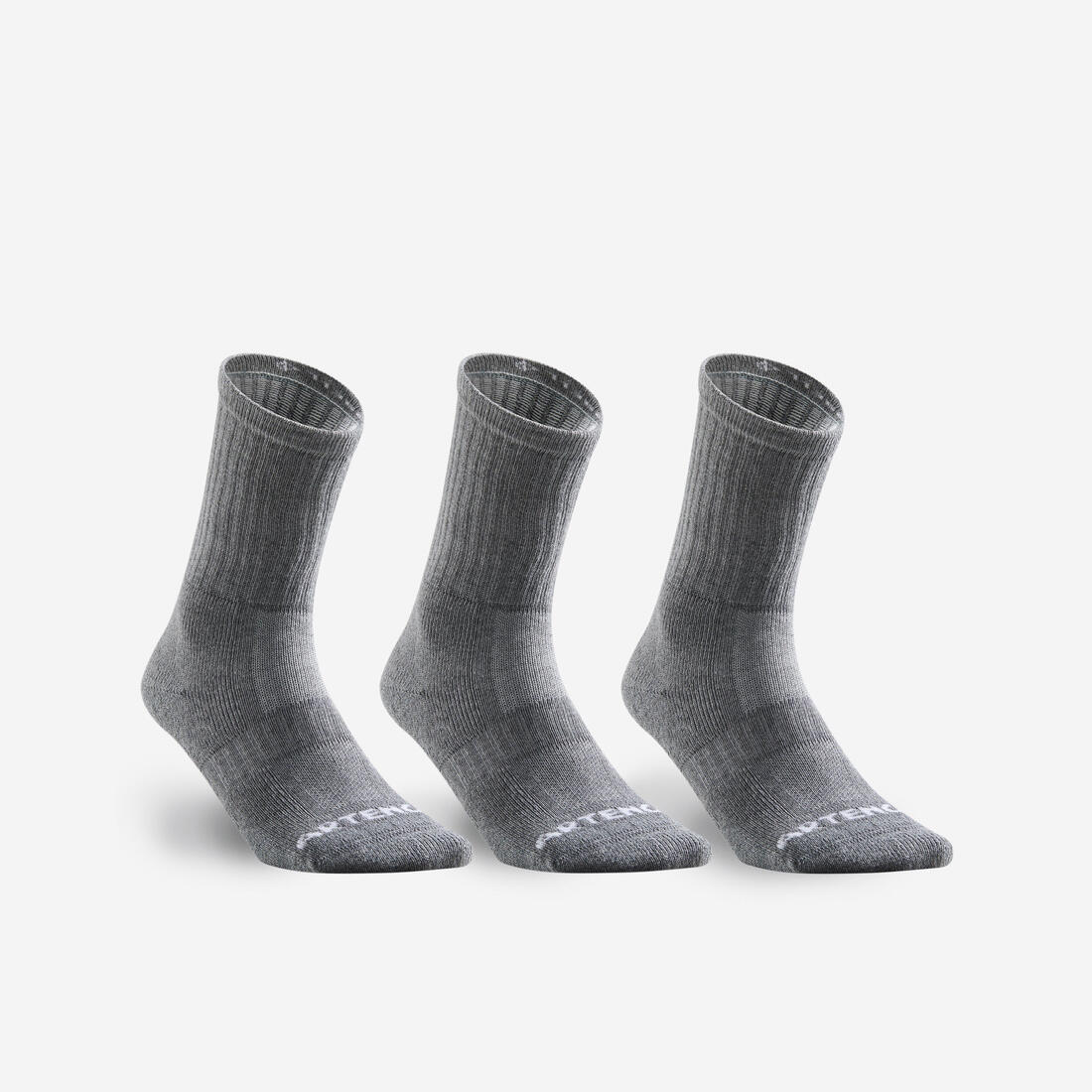 CHAUSSETTES DE TENNIS HAUTES DECATHLON RS 500 LOT DE 3