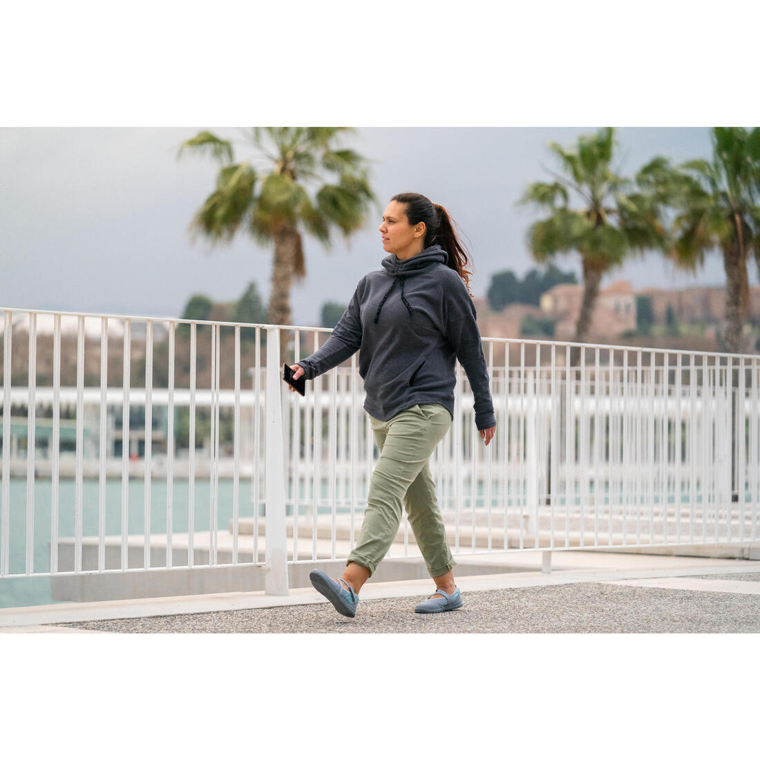 Ballerines marche urbaine femme PW 160 Br'easy