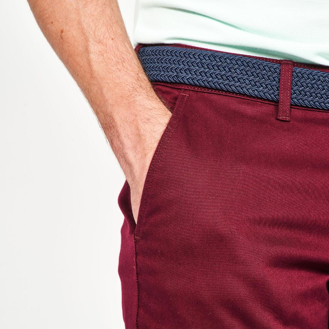 Pantalon de golf chino coton homme, MW500