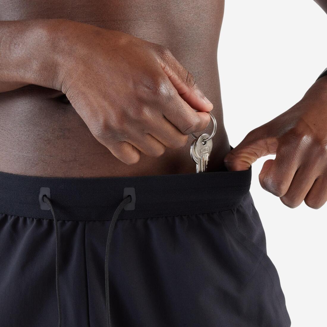 Short de running homme - kiprun run 500 dry