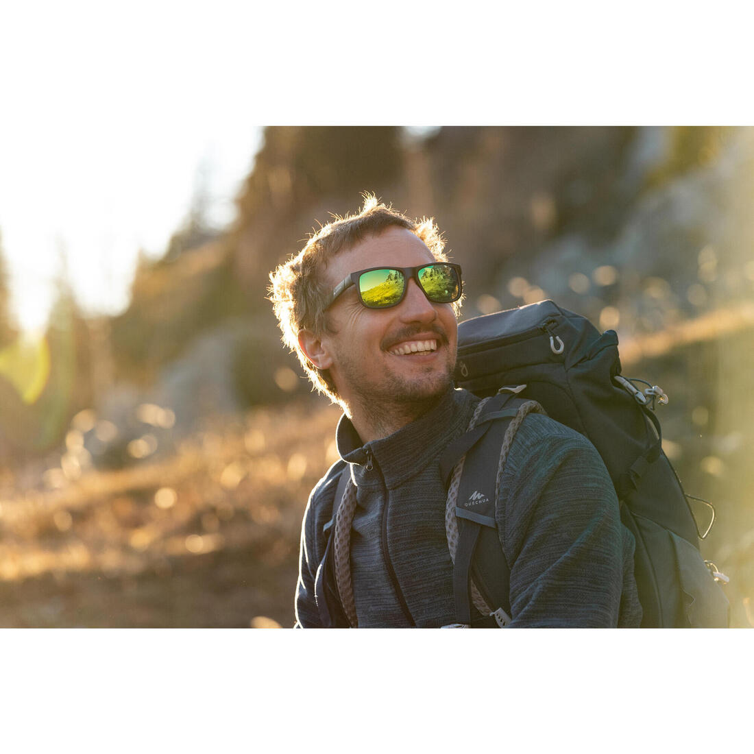 Lunettes de soleil randonnée - MH140 - adulte - polarisantes catégorie 3