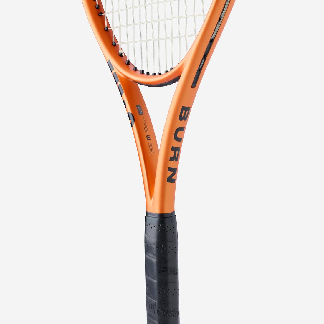 Raquette de tennis 280g adulte, Wilson burn 100LS V6.0 orange 280G