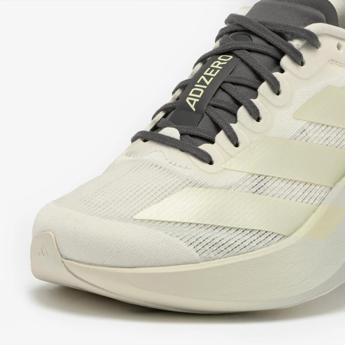Chaussures running femme, adidas Adizero Evo SL noires et blanches