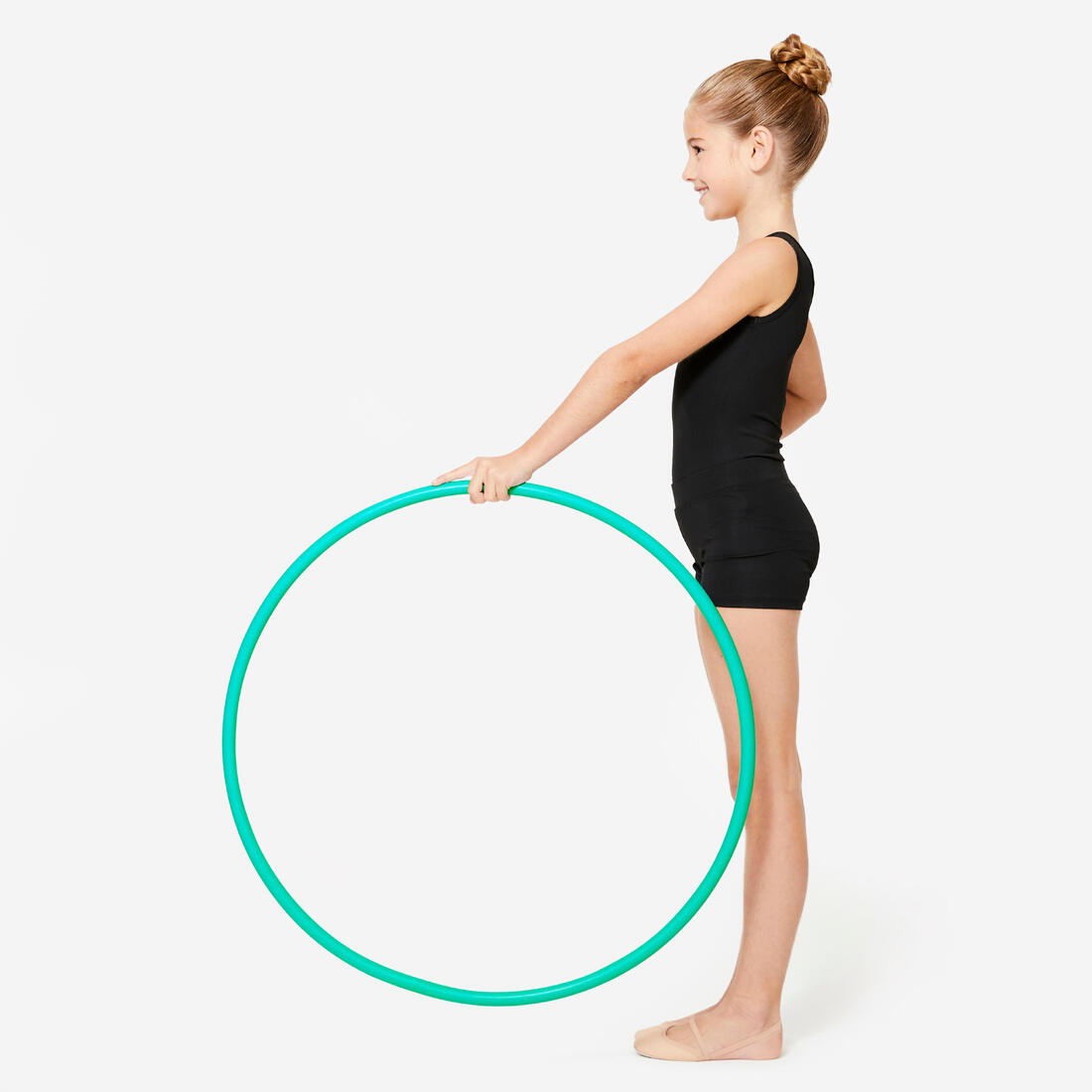 Cerceau de Gymnastique Rythmique de 65 cm Émeraude