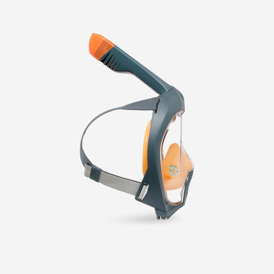 Masque snorkeling surface easybreath + avec valve acoustique > 10 ans - jungl