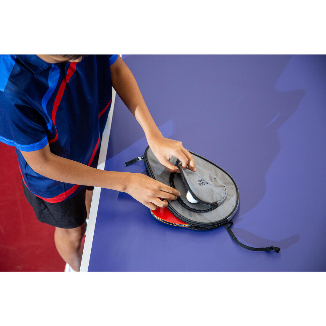 HOUSSE DE RAQUETTE DE TENNIS DE TABLE TTC 130