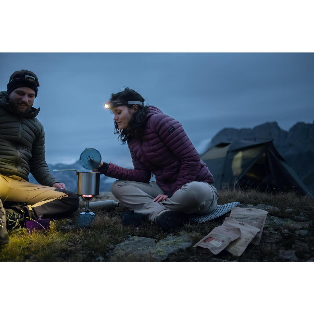 Lampe frontale rechargeable - 600 lumens - hl900 usb v3